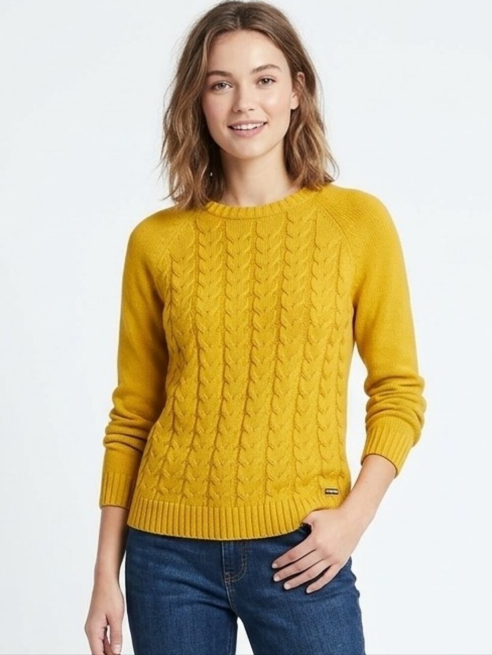 Women's Drifter Classic Cable Crew Neck Sweater